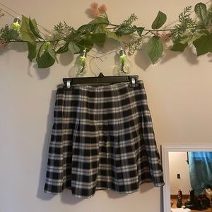 Black tartan mini skirt🖤✨